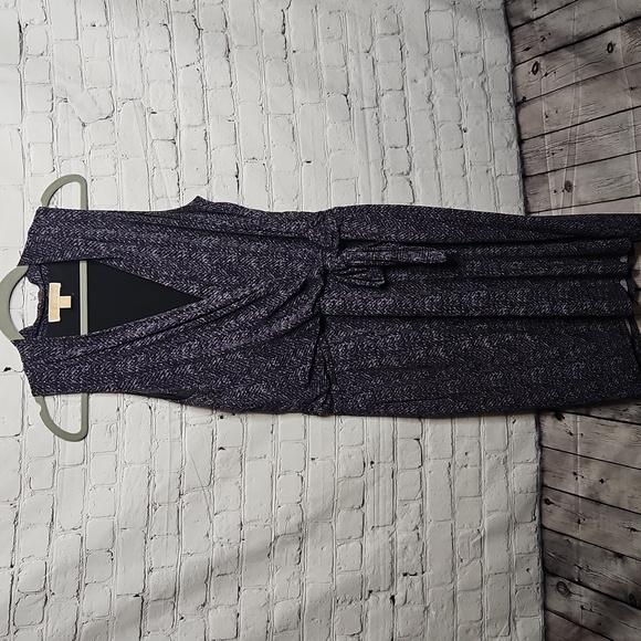 Michael Kors Dresses & Skirts - Michael Kors Sleeveless V Neck Faux Wrap Dress Medium